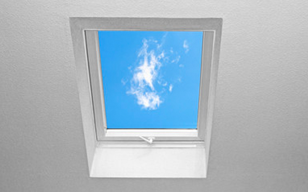 Skylight in a loft conversion